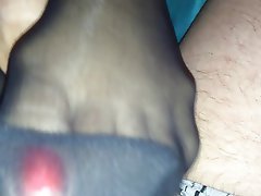 Foot Fetish Footjob Mature Pantyhose 